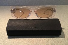 Prada PR 14YS Women's Sunglasses LBR SHN BRN