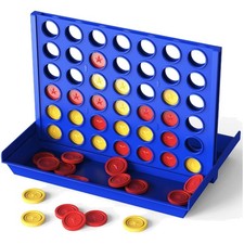 4 in Einer Reihe Brettspiel für Kinder ab 3 Jahre Familienspiel Reisespiel