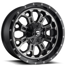 17x9 Fuel Wheels D561 Crush Gloss Black Double Dark Tint Off-road Rims 4pcs A1