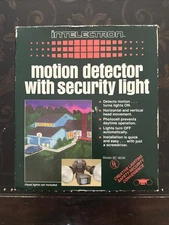 INTELECTRON Motion Detector With Security Light BC 863K: VINTAGE 1988 NEW IN BOX