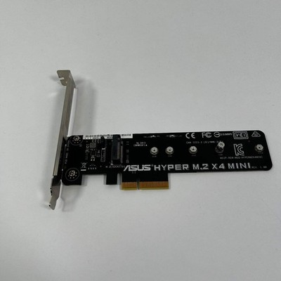 Asus Hyper M.2 x 4 Mini Card PCIe- Express Adapter