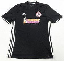 Rare VTG ADIDAS United Futbol Academy UFA Dunkin’ Donuts Soccer Jersey 2010s L