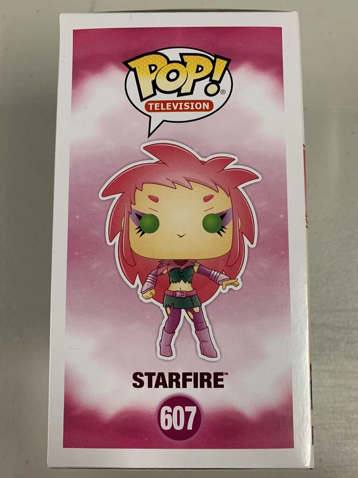 Starfire 607 ~ Teen Titans Go! ~ Funko Pop Vinyl ~ Television + FREE PROTECTOR — 第 4/4 张图片