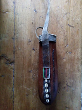 OBJET  COLLECTION MASSAI origine KENYA CALEBASSE/FLASQUE 1950 ETHNIQUE AFRICAINE