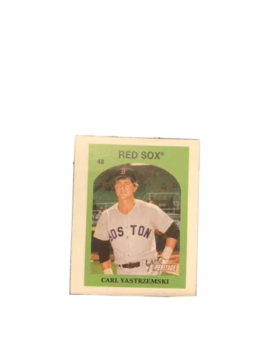 2021 Topps Heritage High Number Venezuela Stamp SSP Case Hit! Carl Yastrzemski