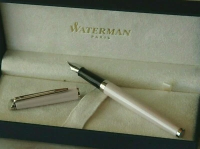 STYLO PLUME WATERMAN HEMISPHERE CT BOIS DE ROSEE EN BOITE NEUF DE STOCK R45