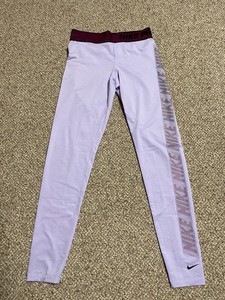 light purple nike leggings