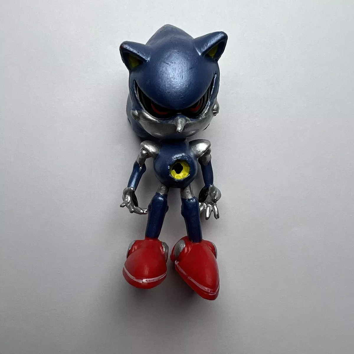 Jazwares Sonic the Hedgehog Metal Sonic 3 Inch Figure Rare Vintage SEGA Toy