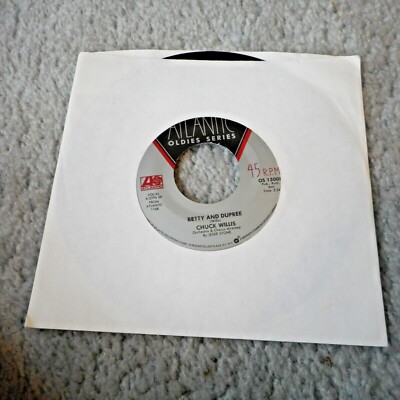 CHUCK WILLIS C C RIDER OLDIES SERIES UNPLAYED NEW 45