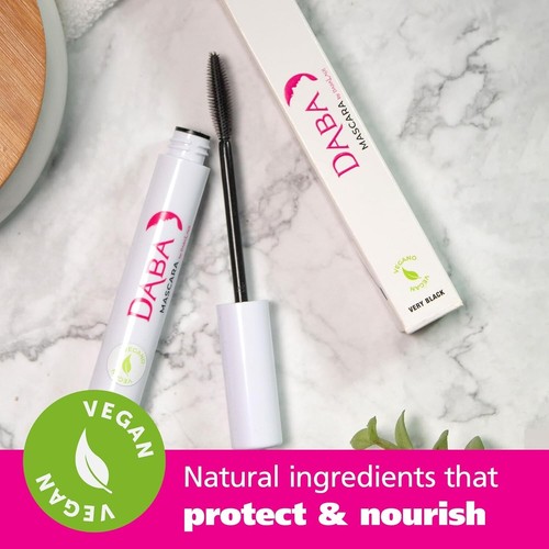DABALASH Daba Pack of 2 WATERPROOF, VEGAN MASCARA, Very Black – 0.45 oz & 0.3 oz - 第 4/5 張圖片