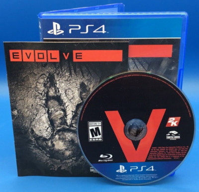 SONY Playstation 4 PS4 Evolve TESTED COMPLETE Fast Free Shipping!