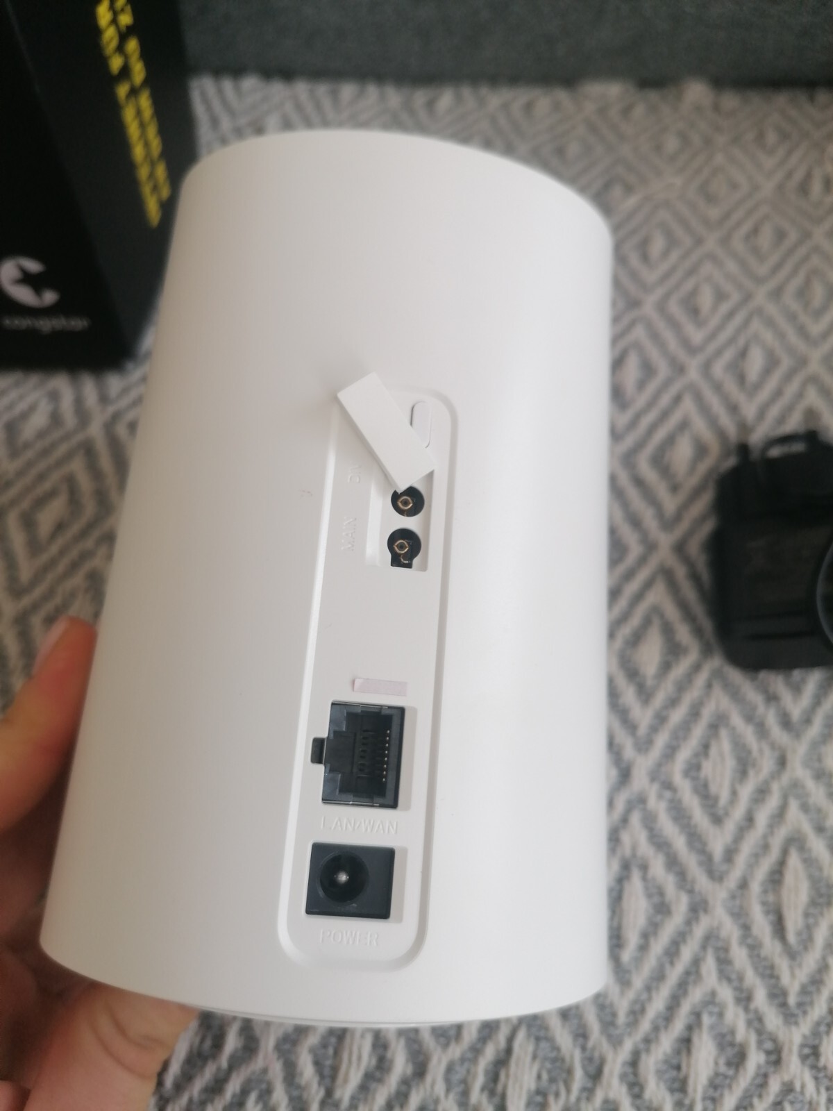 Congstar Alcatel HH71 Homespot LTE Router Weiß 4894461819822 eBay