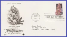 USA4 #2664 ADDR PCS ARTCRAFT FDC   Harlequin Lupine Wildflower