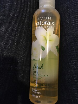 Avon Lily Gardenia Shower Gel 200ml Rare Didcontinued UK