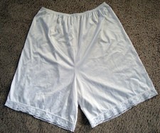 Vintage Vanity Fair L White 20 in. Long Silky Pettipants Leg Slip Panty Bloomer