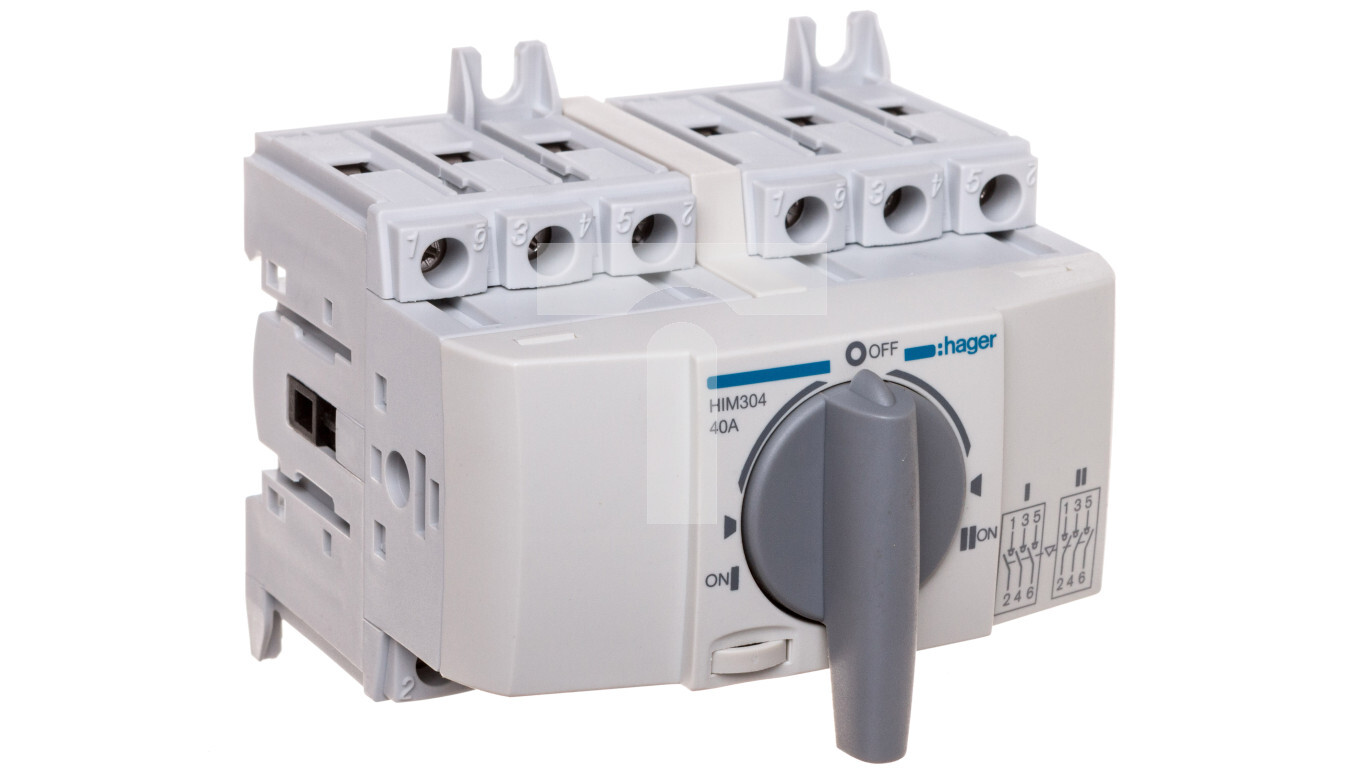 Changeover switch I-0-II 3P 40A HIM304 /T2UK