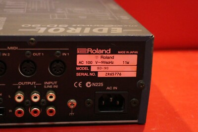 USED Roland Edirol SD-90 Studio Canvas MIDI Sound Module