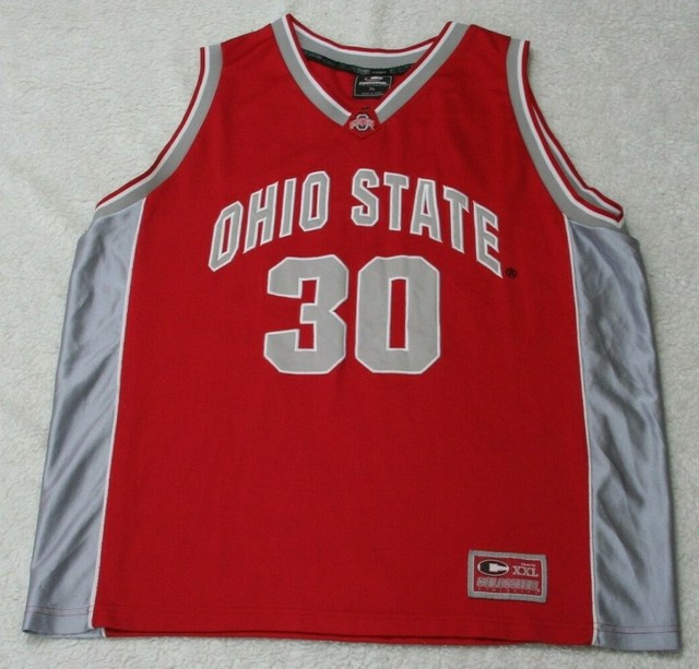 Ohio State Basketball Jersey Shirt XL Polyester Men's Mans Sleeveless