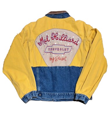Vintage 1980's DIESEL ITALY Denim Jacket Mel Hilliard Collection