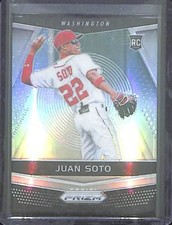 2018 Panini Prizm Baseball Prizm Rookie #14 Juan Soto