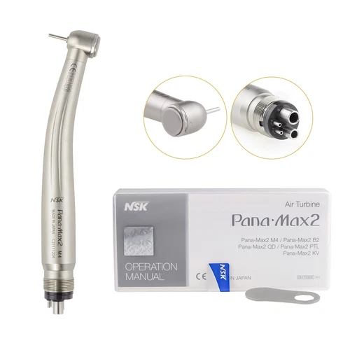 Dental Pana Max2 High Speed Handpiece Single Water Spray Ceramic Bearing M4 NSK - Picture 1 of 19