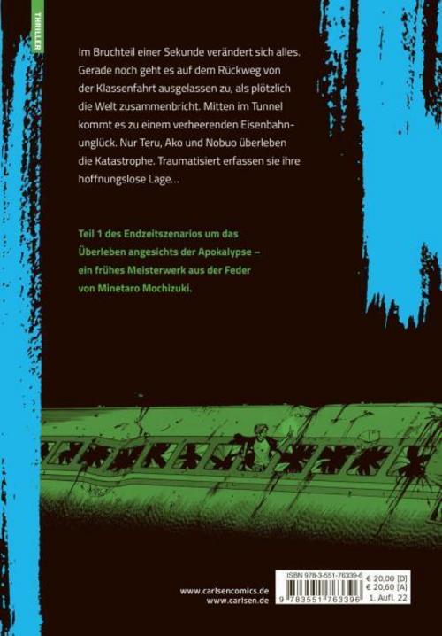 Thumbnail - Dragon Head Perfect Edition 1 Minetaro Mochizuki