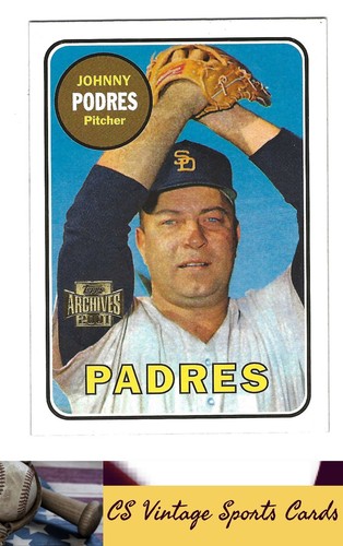 2001 Topps Archives #128 Johnny Podres - Picture 1 of 2