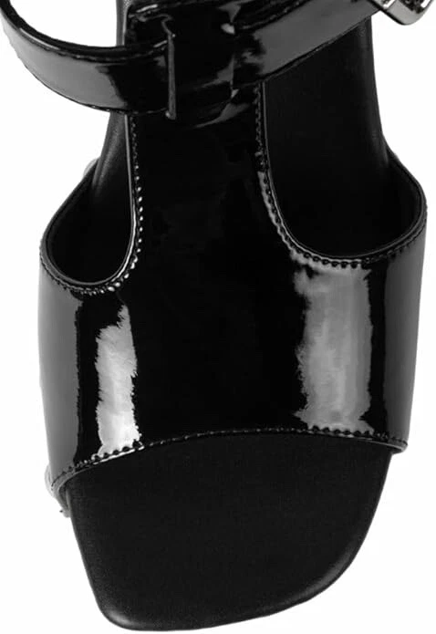 Новый в коробке Jeffrey Campbell на танкетке сандалии - черный (различные размеры) - Изображение 4 из 4