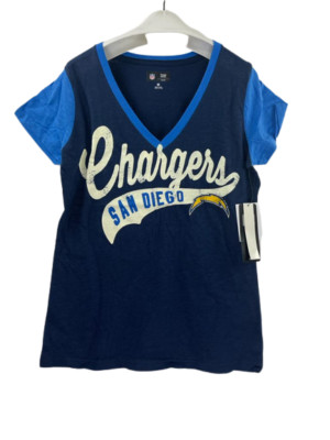 G-III Damen San Diego Chargers Fair Catch Kurzarm T-Shirt - MEDIUM