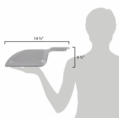 ICE SCOOP 64 oz CLEAR LARGE PLASTIC BAR RESTAURANT COMMERCIAL GRADE FOOD - NEW - Picture 4 of 4