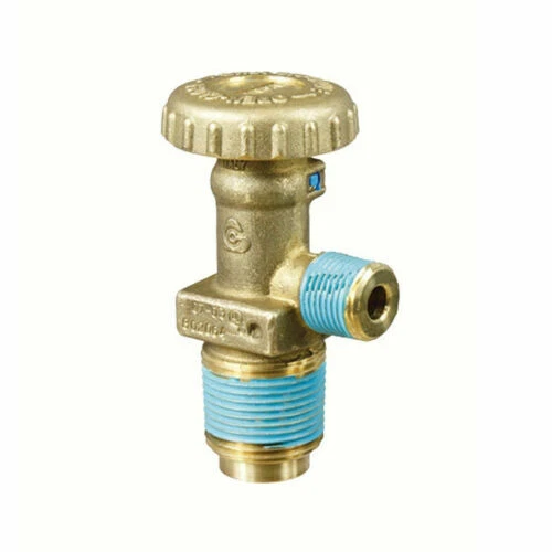Cavagna 802064 Forklift Propane Tank Service Valve 3/8" Outlet 3/4" Inlet 2.6GPM