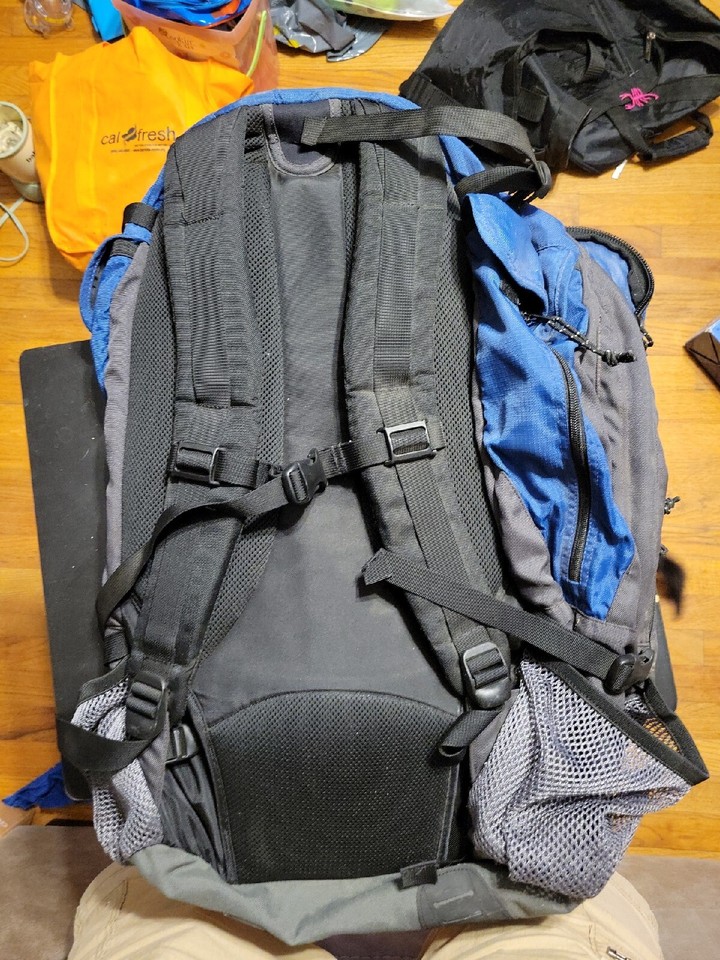 Kelty redwing 3100 Backpack Hiking Blue Gray eBay