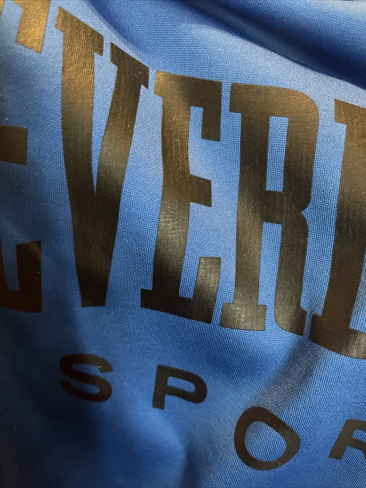 Sudadera con Capucha para Niños L 14/16 Azul Deportiva Negra Logo Active Everlast Sudadera Foto 4 de 4