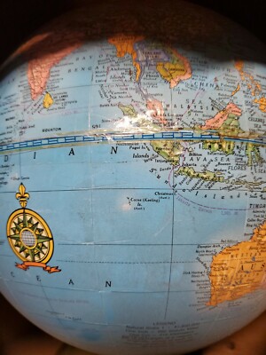 Vintage 12'' Cram's Imperial World Globe Made in USA | eBay