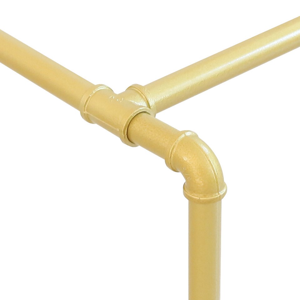 Iron Pipe Wall Rack Clothing Rack Closet Organizer Rack Wall Mounted