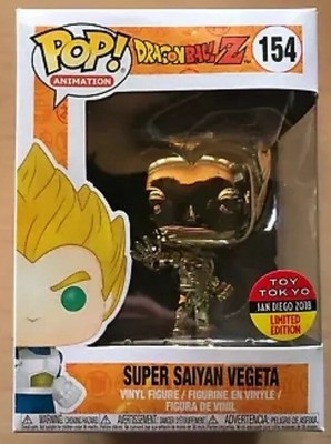 gold chrome vegeta pop
