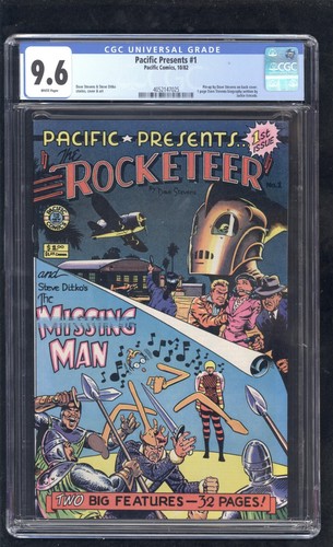 Pacific Presents #1 CGC 9.6 (1982) Dave Stevens Pin-Up | Pacific Comics