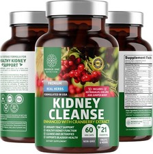 Premium Kidney Cleanse [21 Potent Herbs] for Urinary Tract & Bladder Control