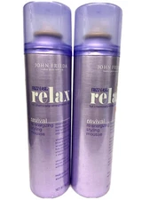 2 John Frieda Frizz Ease Relax Re-Energizing Styling Mousse 8.6 oz
