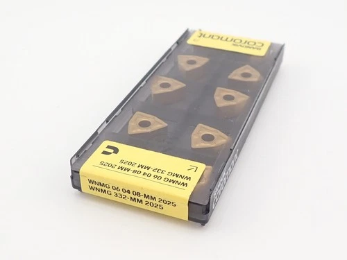Sandvik WNMG 332-MM 2025 Carbide Insert 06 04 08-MM (Pack of 10)