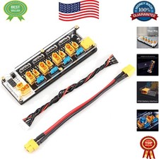 40A 4-Port Lipo Battery Balance Charger for 2-6S FPV Drones - Safety Focused