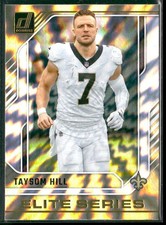2024 Donruss #13 Taysom Hill Elite Series New Orleans Saints