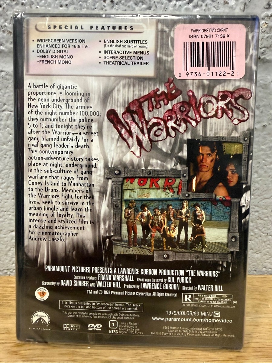 The Warriors (DVD, 2001) for sale online | eBay