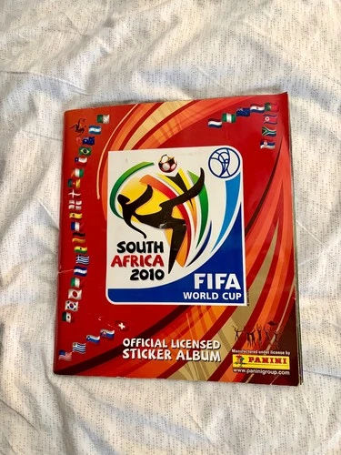 Panini World Cup 2010 South Africa Sticker Album Complete Messi Ronaldo Beckham