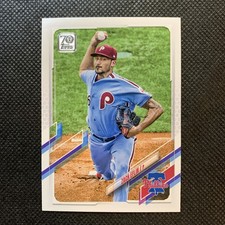 2021 Topps Series 2 Base #460 Zach Eflin - Philadelphia Phillies