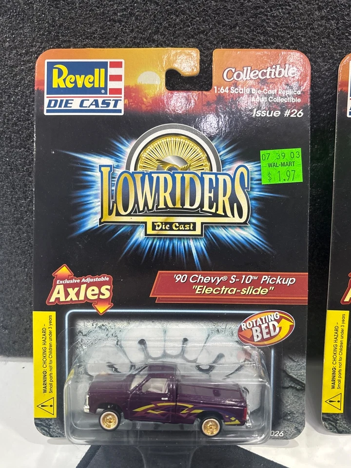 Revell Lowrider '90 雪佛兰 S-10 拾音器 "Dragon Wagon" 和 Electra-slide s-10 罕见 — 第 2/4 张图片