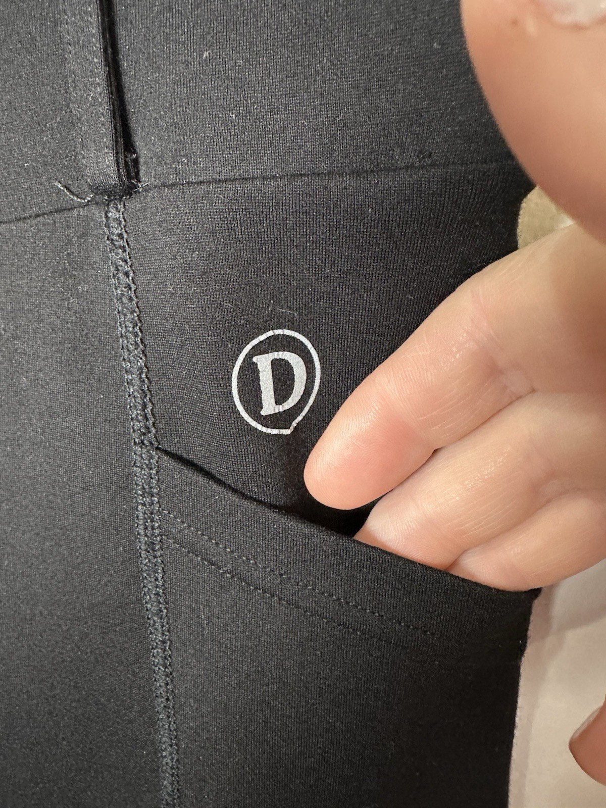 Dover Saddlery Full Seat Breeches Black Medium Grip Riding Pants Equestrian