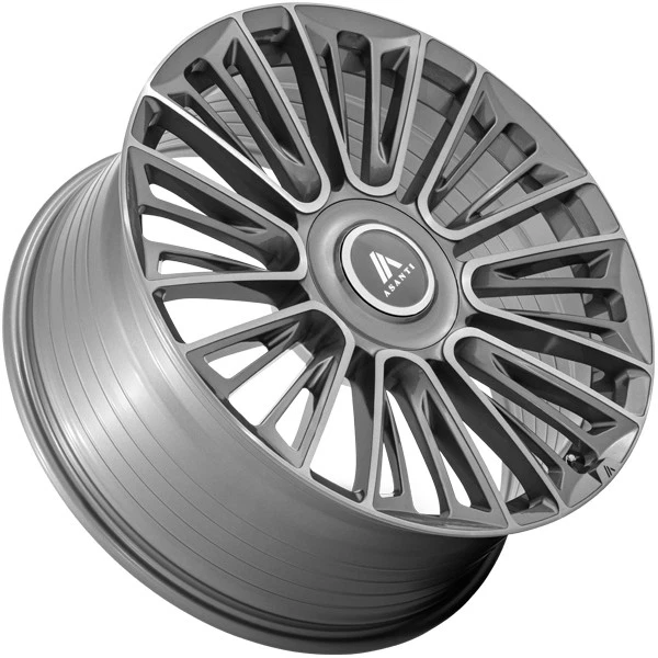 Asanti AB049 Premier 26x10 6x135/6x5.5" +30mm Gunmetal Wheel Rim 26" Inch Foto 2 de 4