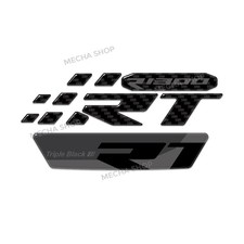 R 1300 RT R1300RT 3D Harz Aufkleber Schutz-Set Frontzier Dreifach Schwarz
