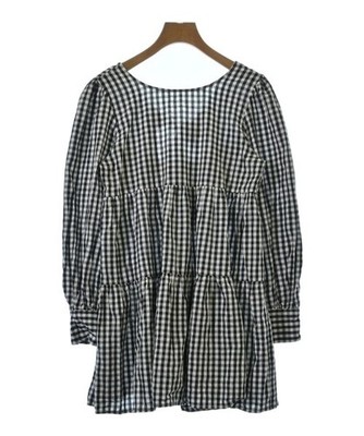 NICE CLAUP Blouses BlackxWhite(Check Pattern) F 2200703661272